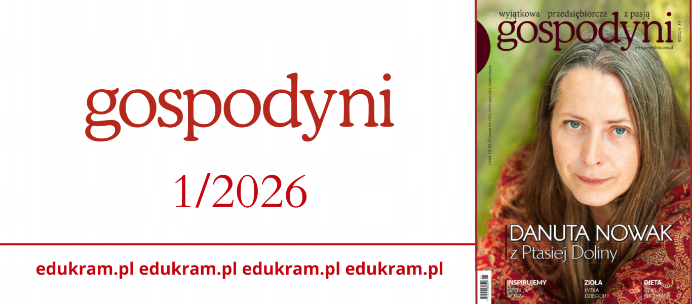 Oferta prenumeraty dwumiesięcznika Gospodyni z książką w prezencie.